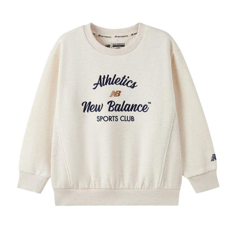 New Balance Детские толстовки с круглым вырезом Умеренные 7ZF4E043-OML