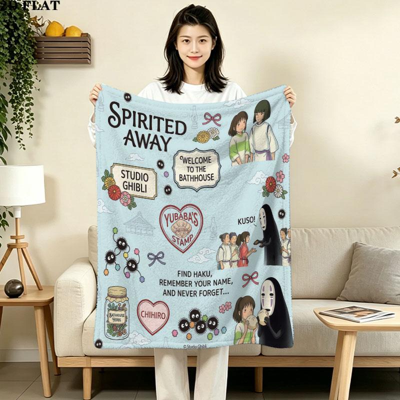 1PC Away Patterned Flannel Blanket Suitable For All Seasons For Home Decor Warmth And Comfort Gifts Holiday Present
