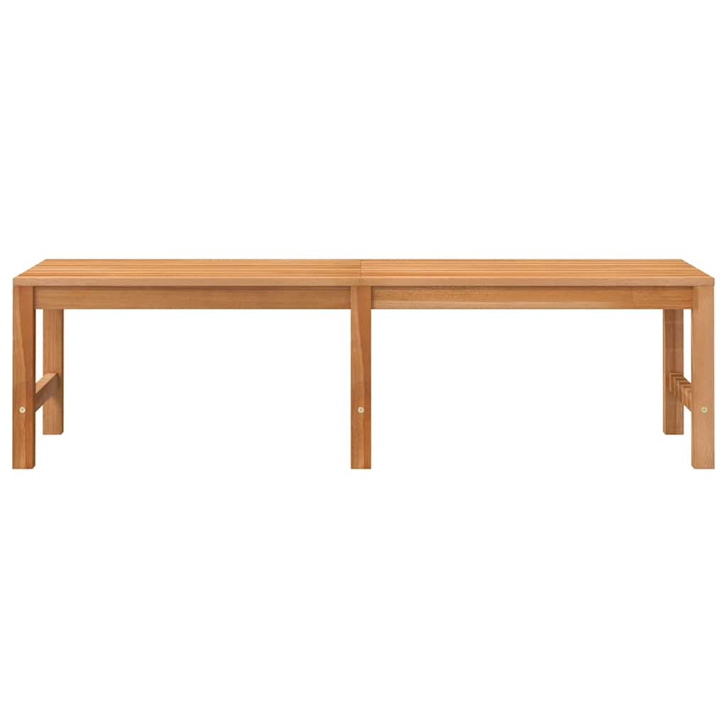 Vidaxl Ławka Ogrodowa, 150 Cm, Lite Drewno Tekowe