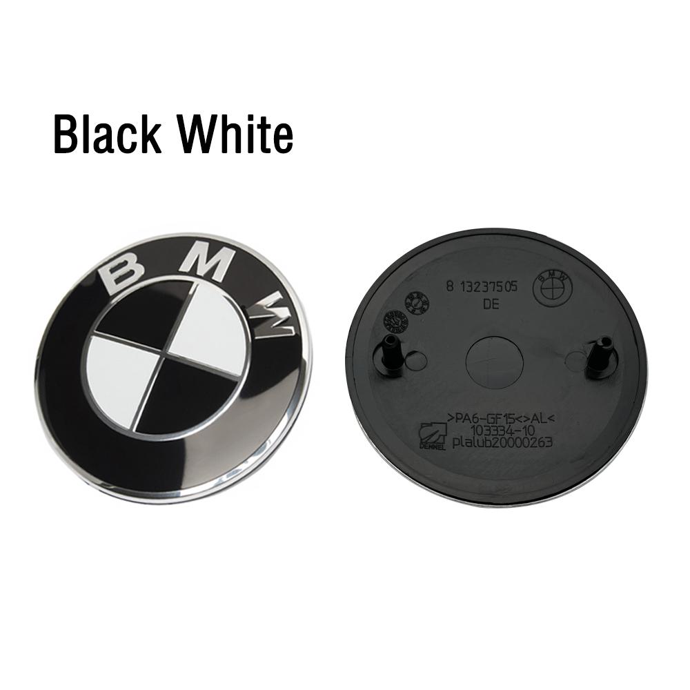 ZJYS3 Carbon components Car Emblem Logo Rear Trunk Badge 74mm 82mm BMW E46 E39 E87 E90 E28 E53 E30 E60 E34 E36 E61 E62 E70 E91 E92