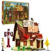 1108PCS Mystery House Building Blocks Classic Cartoon Forest House Model Ornament Children's Educational DIY Toy Holiday Gifts