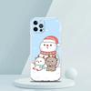 Чехол-сумка для телефона с котиками Персик и Гома для iPhone 16 15 14 13 12 Pro Max Прозрачный чехол для iPhone 11 Pro Max 7 8 Plus XS XR