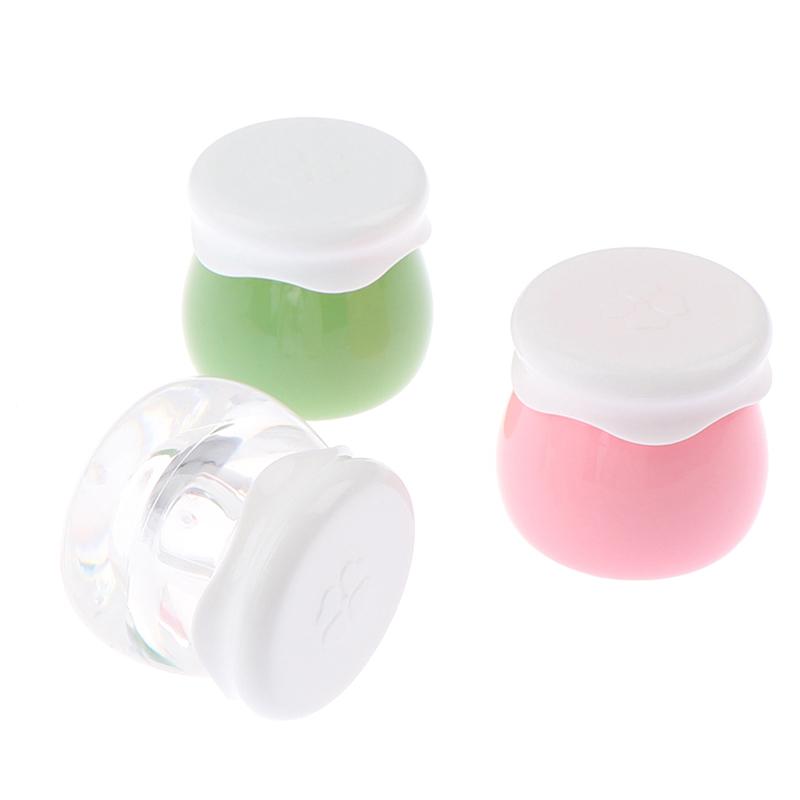 10 г пластиковые косметические пустые банки для макияжа, крем-бальзам для губ, многоразовый контейнер