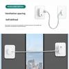 Window Safety Lock Punch-Free Installation Limiter Function for Child Safety Childproof Window Restrictor Lock for Sliding Doors Windows