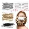 20PCS Hot Headwear Bridal Hairstyle Tool Alloy Waved Hair Pins Hairclips U-shaped Barrette