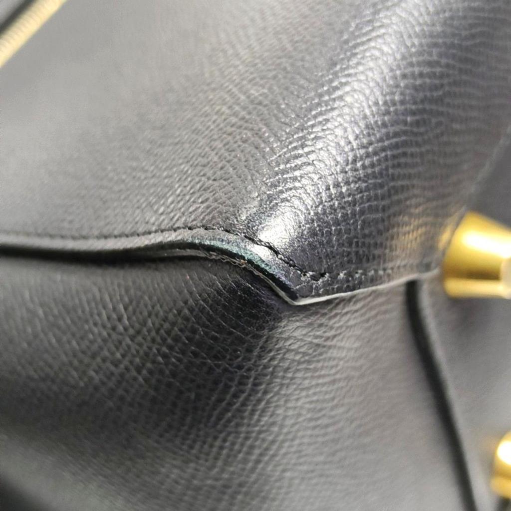 [Pre-Owned] Belt Bag Classic Catfish Bag Grain Leather Handbag Shoulder Crossbody Mini - Good #SPYQ9I