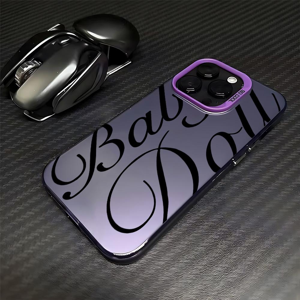 Стильный чехол для телефона Baby Doll для iPhone 17 Air 16 e 15 14 13 12 11 Pro Max Plus Mini SE 2020 2022