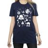Star Wars Womens/Ladies Christmas Decorations Cotton Boyfriend T-Shirt