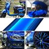 Металлическое покрытие хром синий зеркальный глянец автомобиль мотоцикл наклейки листы виниловая пленка глянцевая наклейка для ноутбука воздухоотводящая пленка
