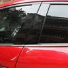 For Honda CR-V 2007-11 Gloss Black Pillar Posts Covers Window Door Moulding Trim