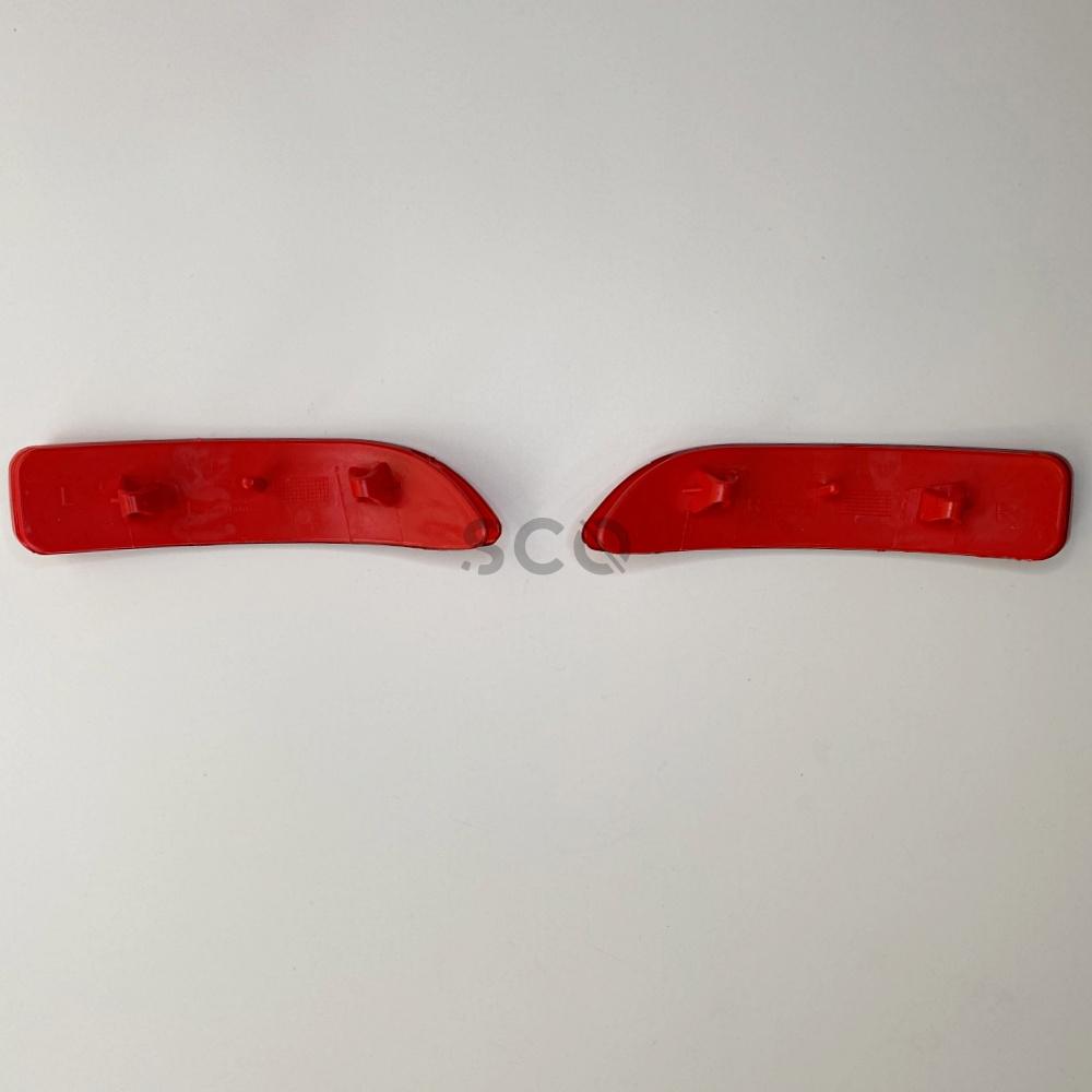 Задний отражатель для Dacia Dokker для Logan MCV для Lodgy Левый и правый отражатель бампера Красные светоотражающие полосы 8200751778 8200751779