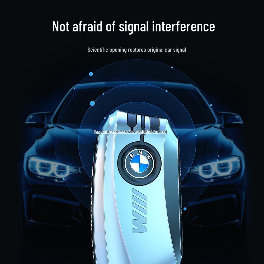 Чехол для ключа BMW: Подходит для 26 моделей, включая 5 Серию, X5, X1, 525, X3, X7 и 3 Серию.