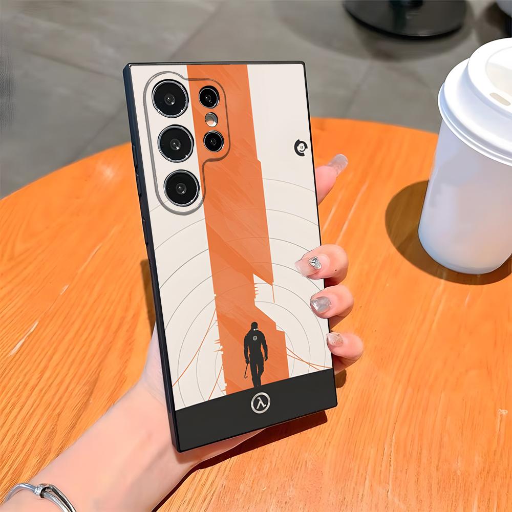 Чехол для телефона с игрой Half Life для Samsung S25 Ultra S24 S23 Fe S22 S20 S21 Plus A54 A34 A53 A16 Задняя крышка