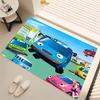 1pc the little bus tayo Print Area Rug - Soft, Washable Non-Slip Indoor Mat, Living Room, Home Office Decorative Rug,Office Decorative