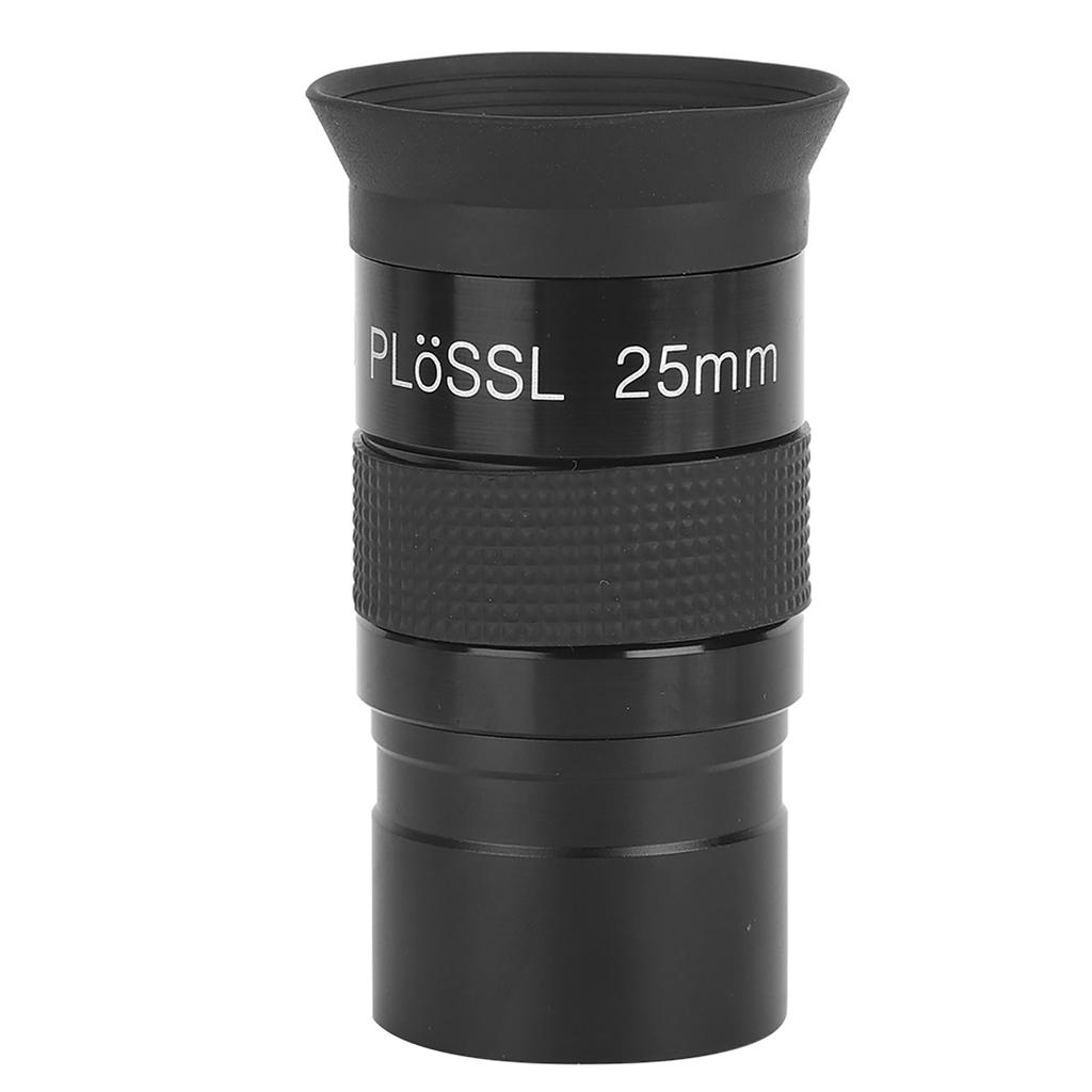 Plossl 25mm Eyepiece Multilayer Wideband Coating 1.25inches Metal Monocular Accessory for