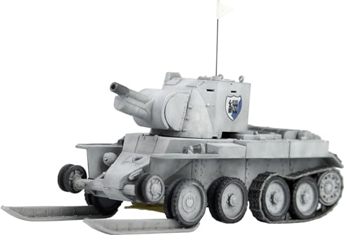 Platz Девушки и Панцер Финальная глава BT-42 Штурмовое орудие Продолжение Старшая школа Яростная битва на заснеженном поле! Пластиковая модель 1/72, версия со лыжами