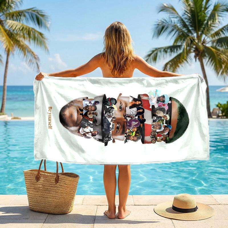 Frank Ocean Fashion Beach Towel: Ideal for Summer Adventures Soft, absorbent and quick drying suitable for swimming and bathing