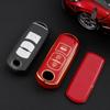 2/3/4 Buttons TPU Car Key Cover Key Case for Mazda 2 3 6 Axela Atenza CX-5 CX5 CX-3 CX-7 CX8 CX-9 2016 2017 2018 Auto Bag Keychain Accessories