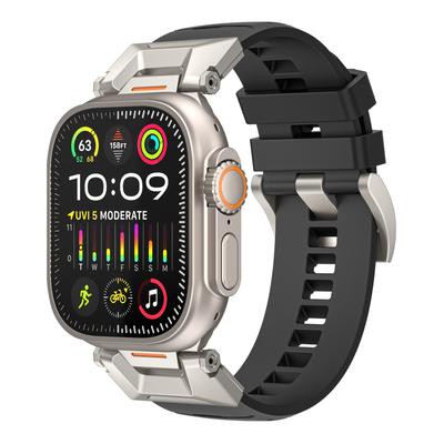 Для Apple Watch 456789 SE Ультрафункциональный ремешок из фторэластомера FKM Apple Strap