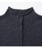 Women's Early Spring 2026 Wool Cardigan: Stand Collar, Long Sleeve, Slim Fit Knitwear
