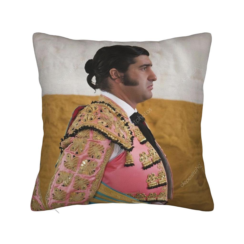 Morante De La Puebla s Matador Square Pillowcases Polyester Bed Car Cushion Cover Funny Home Decoration Pillow Cover