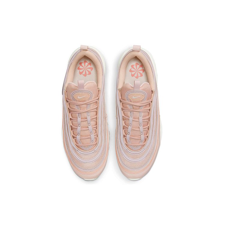 Nike Air Max 97 Pink Oxford Женские кроссовки Barely-Rose Summit-White DH8016-600