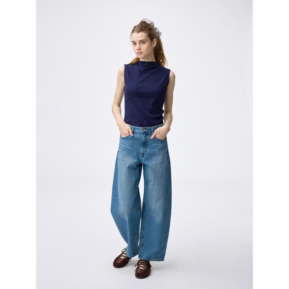 GU by Uniqlo Безрукавка с воротником-стойкой T