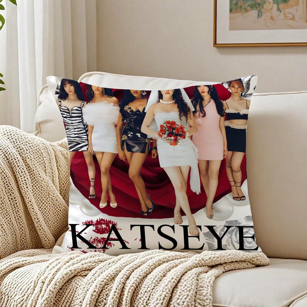 band glamorous KKKATSEYE Cushion Cover Pillowcase Antidustmite living Room Sofa Decor Cushion Room