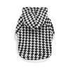 Pet Hooded Sweater Dog Costume Cat Clothes Supplies Halloween Christmas Houndstooth Sweater Autumn Winter Dog Costume