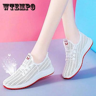Спортивная обувь с сеткой, женская весенне-летняя и осенняя дышащая обувь с сеткой, повседневная обувь, легкие нескользящие кроссовки с мягкой подошвой