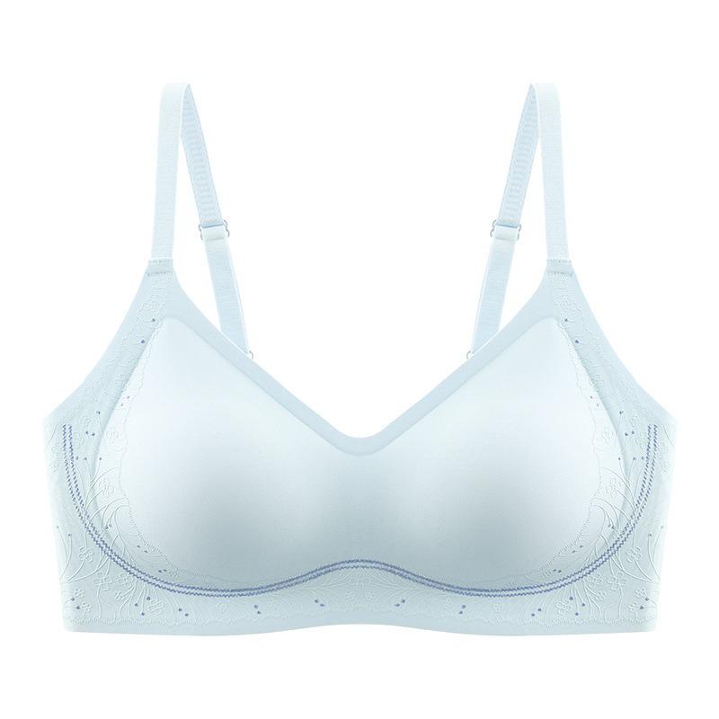 Бесшовный дышащий бюстгальтер с 3D-узором, предотвращающий провисание, для женщин
