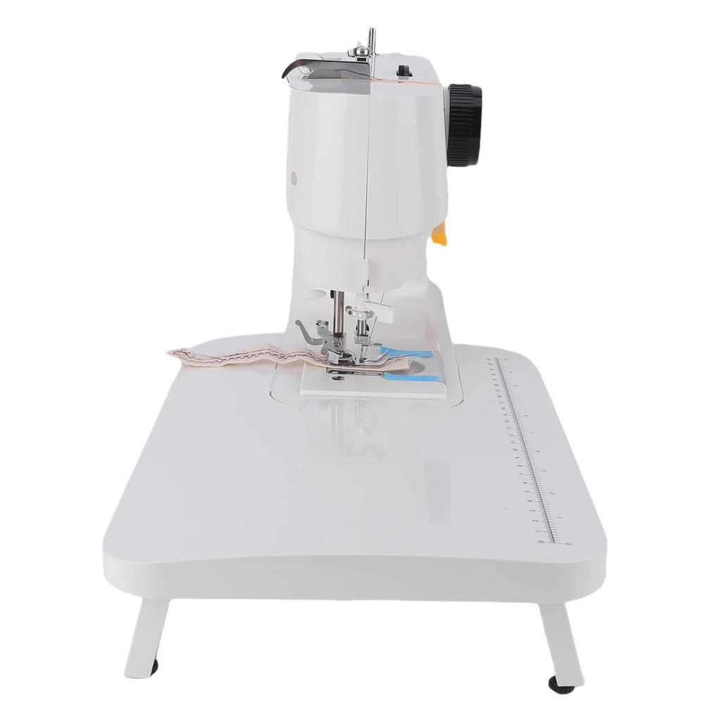 Household Sewing Machine Built in 5 Stitches 12 Patterns Transparent Spool Cover Plate Sewing Machine for Beginners and