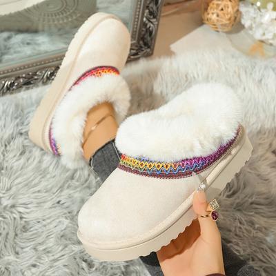 Женские зимние теплые сноубутсы большого размера, с мягкой подкладкой, водонепроницаемые ботильоны, нескользящая уличная обувь, ботинки для хайкинга, альпинизма, спортивные ботинки