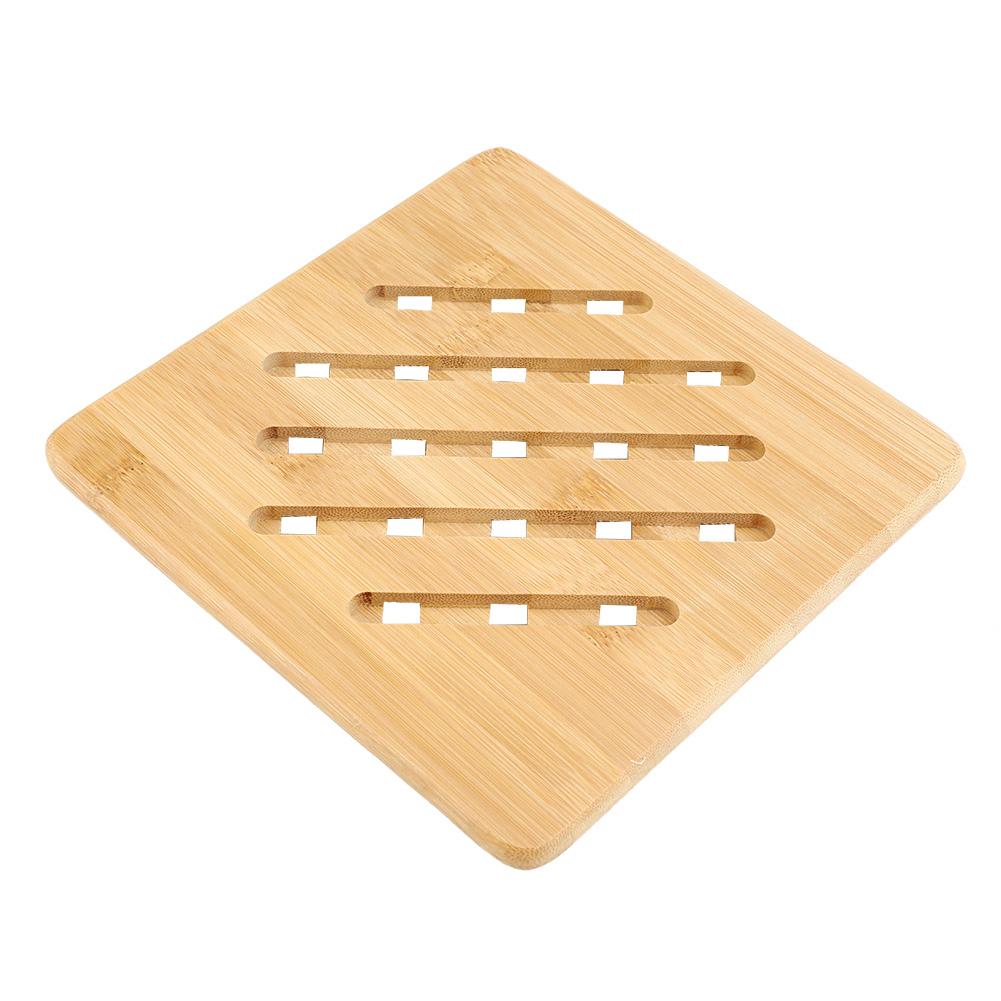 Bamboo Cup Pot Dish Pad Holder Heat Resistant Table Mat Placemat S