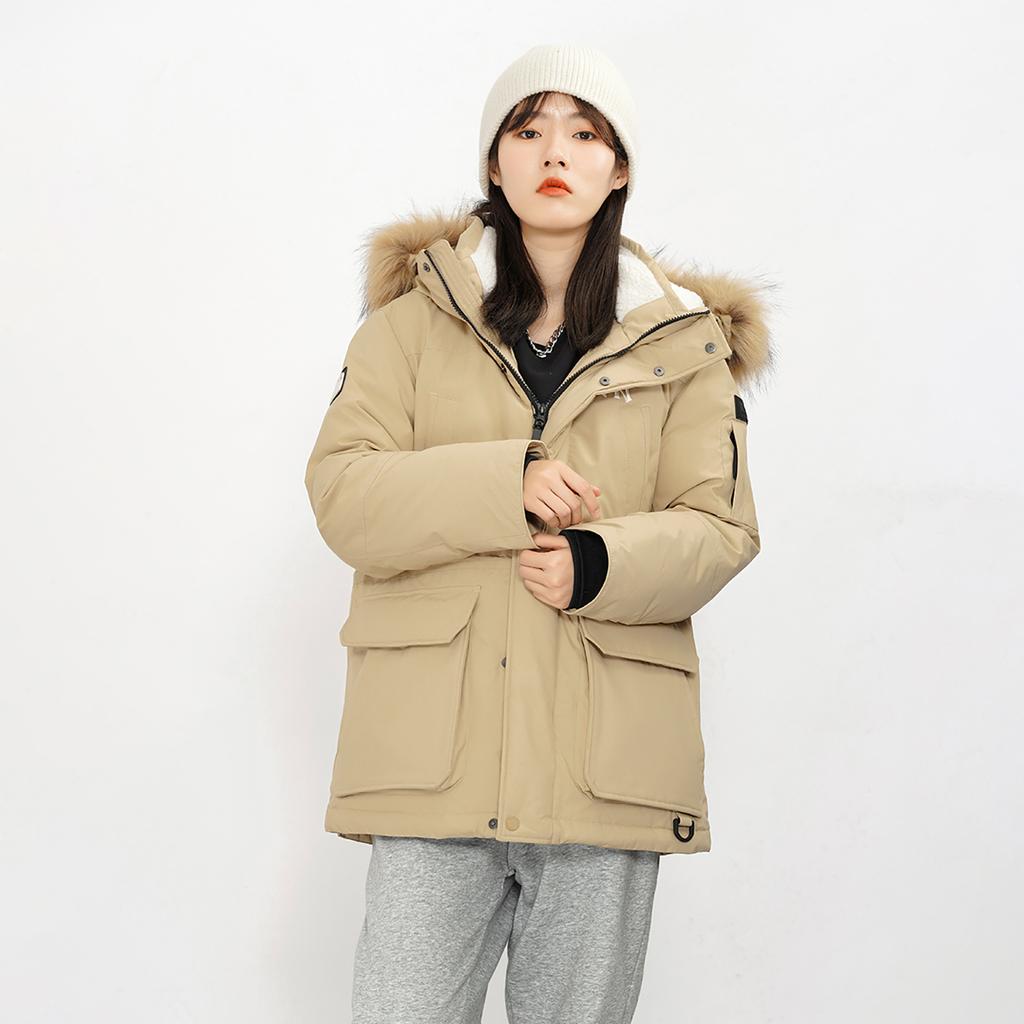 Новые пуховики MLB Унисекс Песочный Коричневый 3ADJEC516-50SAS