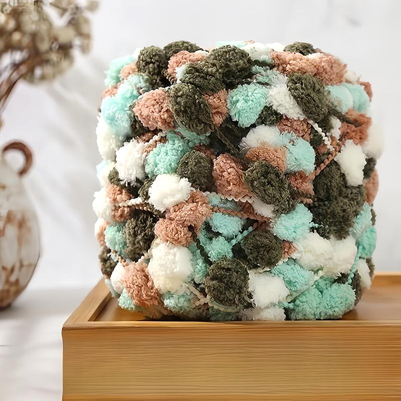 100 г Меланжевая швейная фурнитура Смешанный цвет Ручная работа Крючком Вязание Ткачество Толстая пряжа Плюшевая Многоцветная