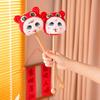 Snake Cute Mascot Plush Toys Red Envelope Hanging Zodiac Massage Gifts Stick