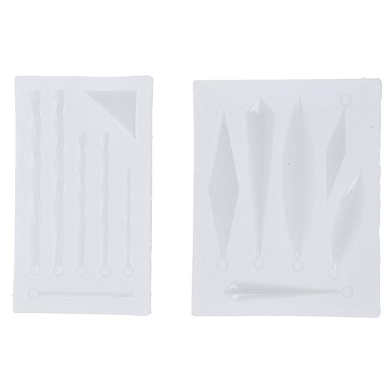 Ювелирные инструменты Diy серьги ожерелье кулон силиконовая форма форма для эпоксидной смолы