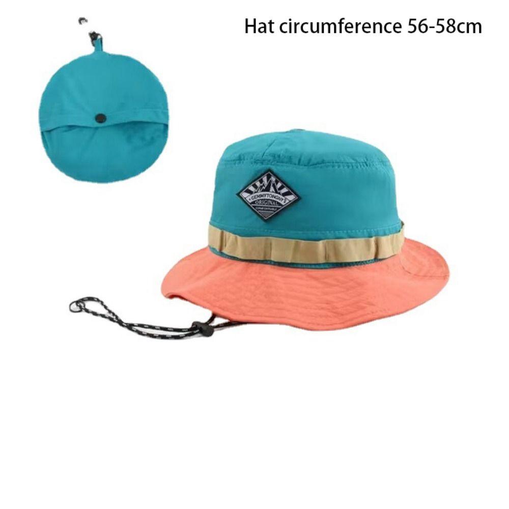 Vacation Quick-drying Mountaineering Hanging Bag Basin Hat Fisherman Hat Packable Hat Visor Hat