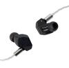 Final A5000 Japanese Audio Brand Dynamic DU IEM Type Plug - Soft, High-Purity Silver-Plated Cable, High-Precision f-CORE Driver, Earphones, 2-Pin