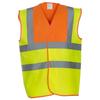 Unisex Adult 2 Band Hi-Vis Vest