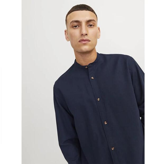 Jack & Jones Summer Band Linen рубашка с длинным рукавом