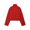 2026 Womens Street Fashion Stand Collar Zip Jacket W05 26232