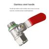Copper Valve Body Agricultural Sprayer Ball Valve ZZ Handle Switch Sprayer Switch Accessories