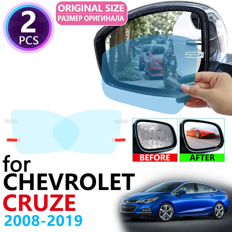 Для Chevrolet Cruze 2008~ Полное покрытие Зеркала заднего вида Противотуманная Влагозащитная Противотуманная Пленка Аксессуары 2010 2012 2013 2015 2018