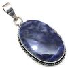 Pendant Sodalite Gemstone Gift For Her Silver Jewelry 2"