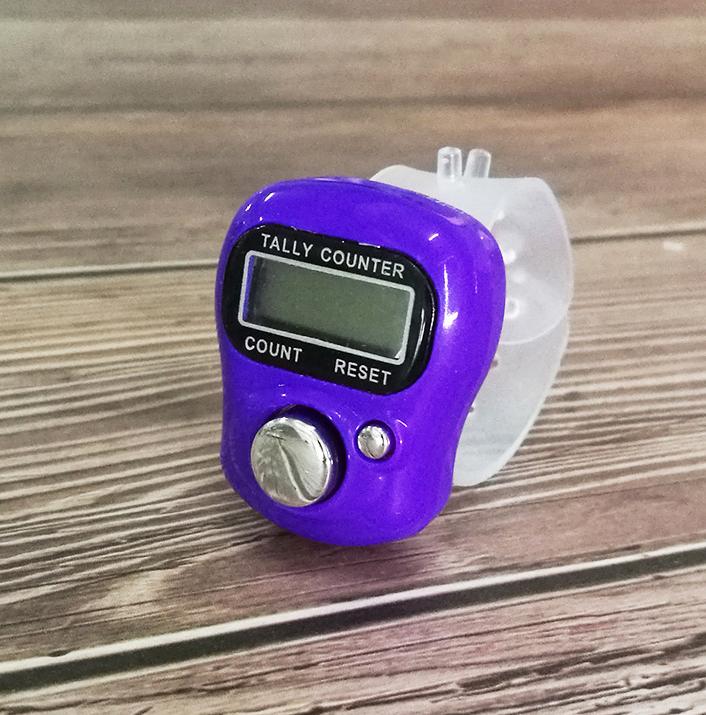 Цифровой счетчик на палец, ручной счетчик рядов вязания, кликер, новый мини-счетчик маркеров, ЖК-дисплей