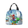 Mario Portable Bento Bag Lunch Box Bag Student Children'S Meal Bag Lunch Box Bag Bento Bag Aluminum Foil Lunch Bag Thermal Insulation