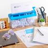 ABS Hand Shredder Hand Crank Mini Manual Shredder Transparent Eco-Friendly Documents Paper Cutting Tool Birthday Gift