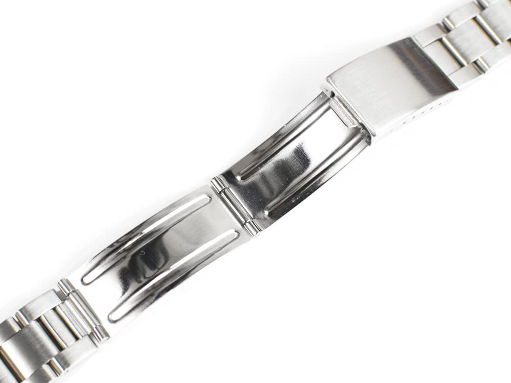 [Import King Original] Запчасти для часов - Совместимы с Rolex - Мужской браслет Oyster для Datejust, вторичный рынок - Нержавеющая сталь, матовая отделка, 20 мм